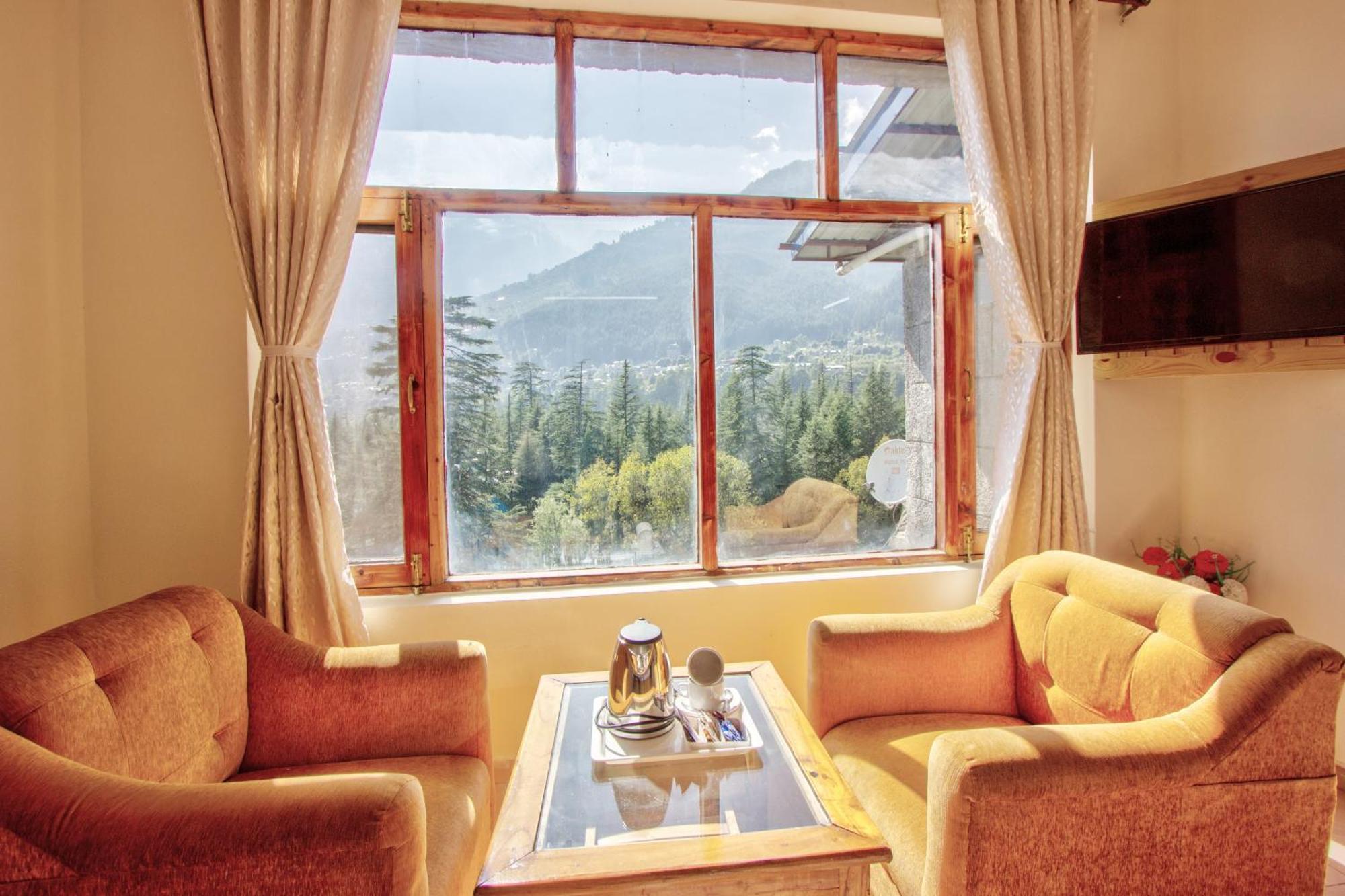 White Mountain Hotel Manali  Ngoại thất bức ảnh